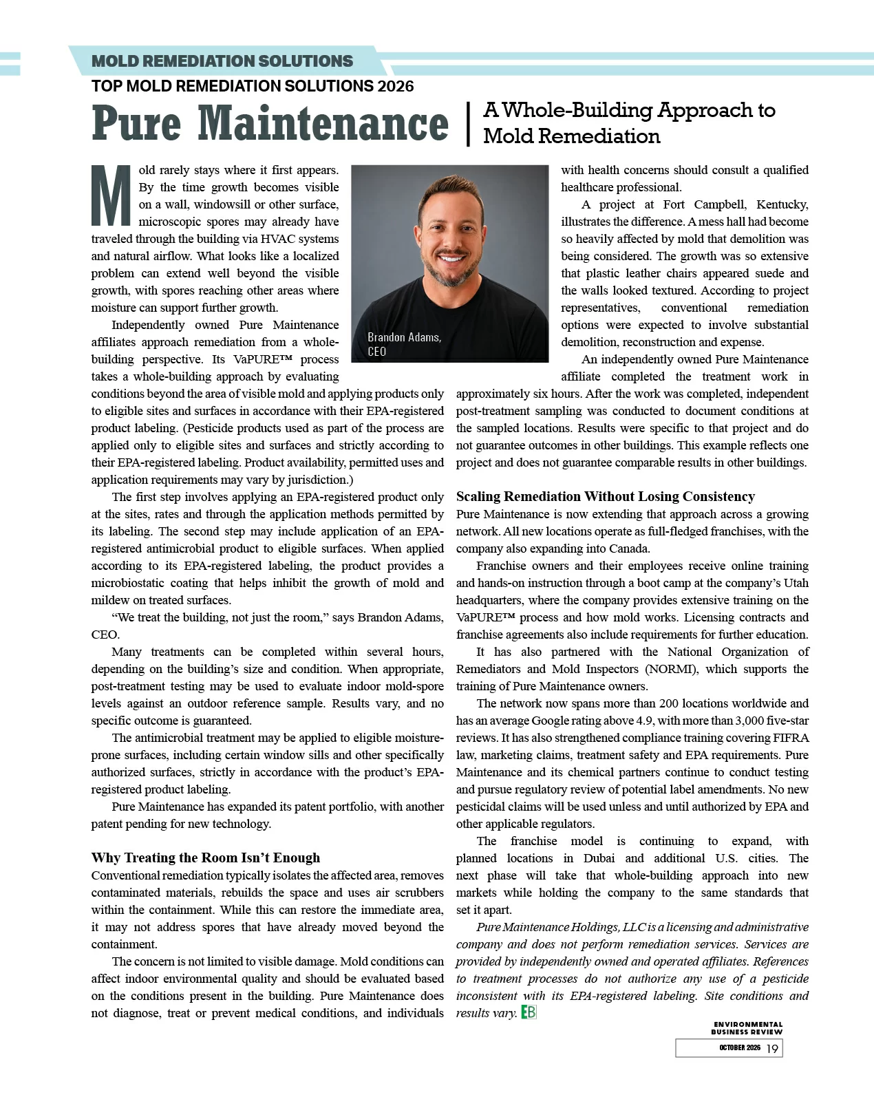  Environmental Remediation | Environmental Business Review
